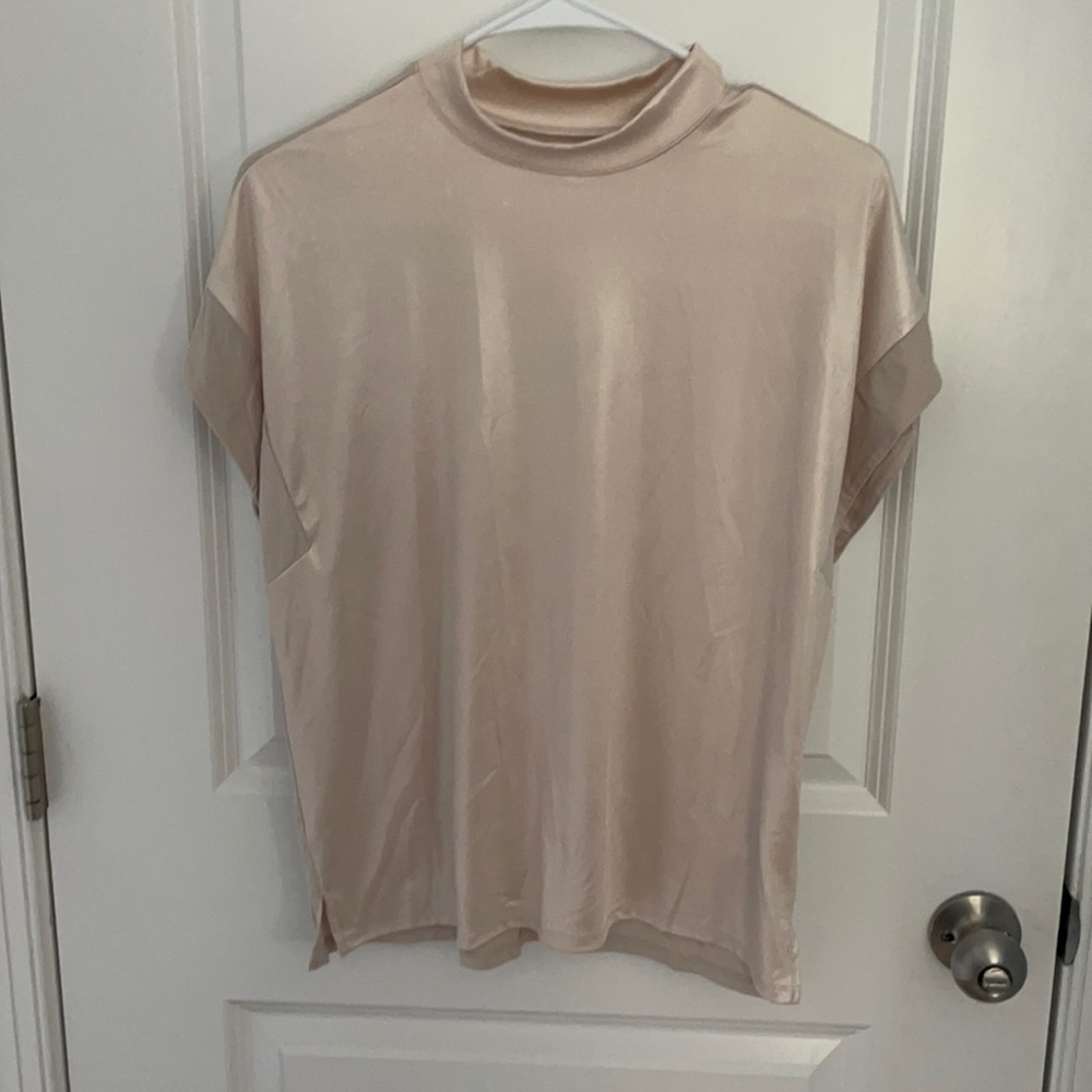 Express shimmer top